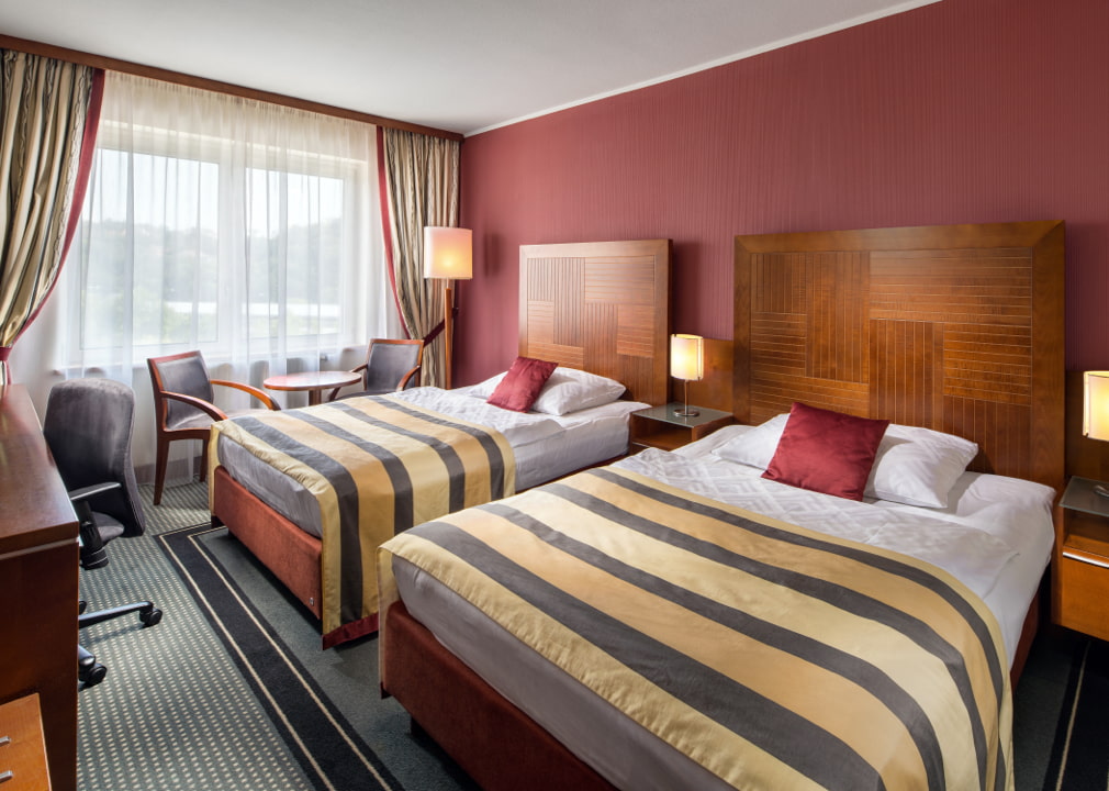 Eine Qualität, die Sie einfach nicht finden werden! Unsere Zimmer sind so gestaltet, dass Sie sich wie zu Hause fühlen - machen Sie sich bereit zu entspannen.