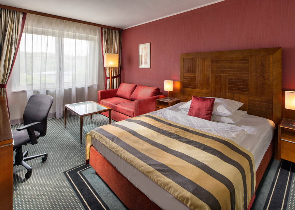 Eine Qualität, die Sie einfach nicht finden werden! Unsere Zimmer sind so gestaltet, dass Sie sich wie zu Hause fühlen - machen Sie sich bereit zu entspannen.